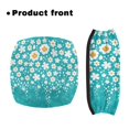 thumbnail image 2 of HELLHERO Daisy Seat & Backrest Covers & Walker Covers for Travel and Home Stretchable Material Waterproof Cover Only Dust Proof, 2 of 7