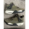 thumbnail image 1 of A i r-Jor-dan 4 SE Retro Craft Olive Green Sail White Black - Size 6.5Y / 8 Wmns, 1 of 6