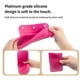 thumbnail image 3 of Bolsa de cosméticos, bolsa de almacenamiento de alta gama, bolsa de transporte fácil, suave y portátil, para brochas de maquillaje faciales con cierre magnético anticaídas mejorado., 3 of 8