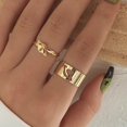 thumbnail image 3 of Oro Plata Color Planeta Anillos Para Mujeres Hombres Amante Ajustable Pareja Conjunto De Boda Amistad Joyería, 3 of 3