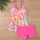 thumbnail image 4 of Traje de baño de 2 piezas para mujer, trajes de baño para mujer, traje de baño de verano de talla grande con estampado, bikini, traje de baño dividido para mujer, traje de baño de poliéster, 4 of 5