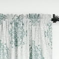 thumbnail image 5 of Home Soft Things Printed Microfiber Curtain - Chelsea 2 Piece Set - Blue - 60" x 84", 5 of 6