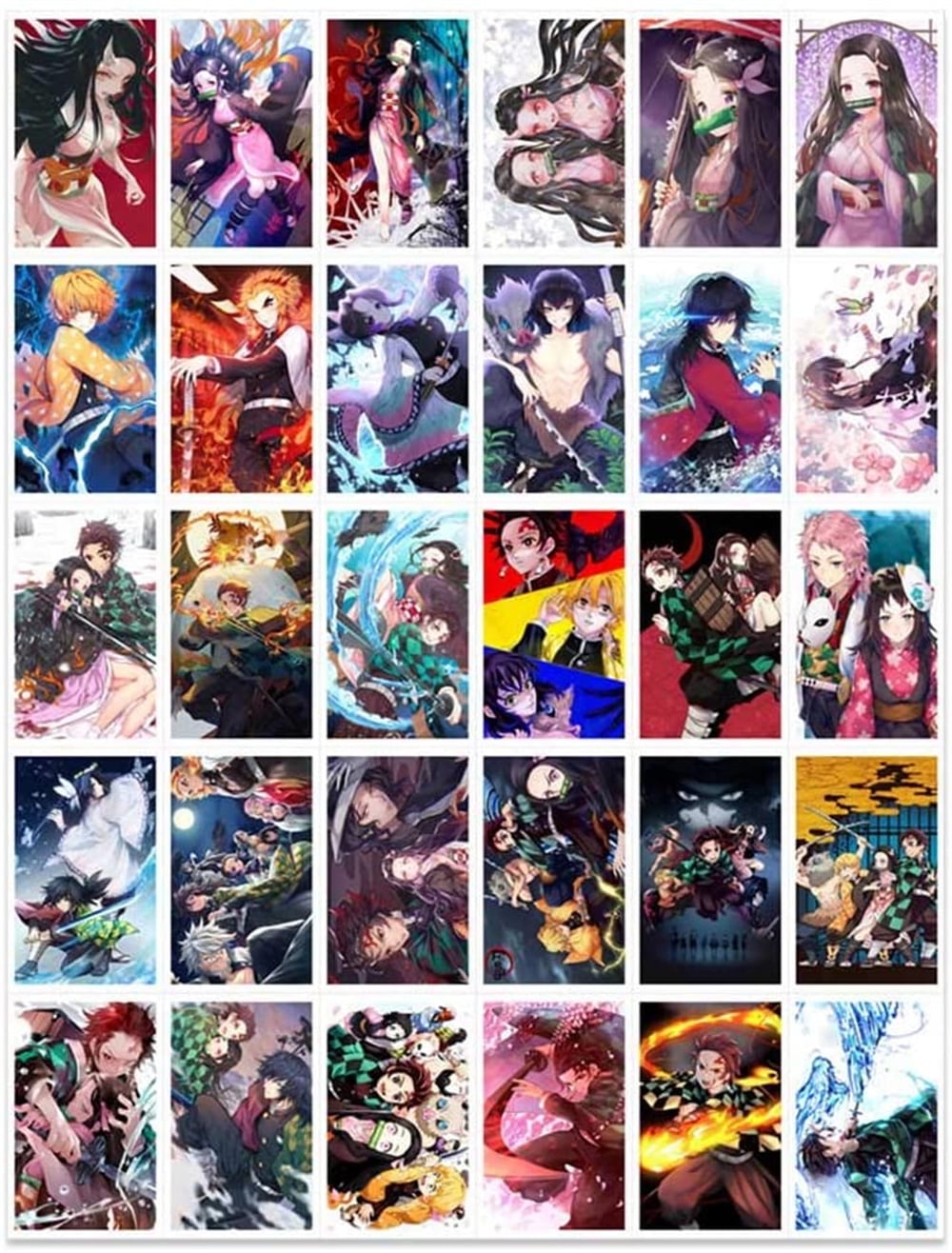 10Pcs/Set Anime Mo Dao Zu Shi Cartoon Crystal Card Sticker Photocard HD  Lomo Cards Waterproof