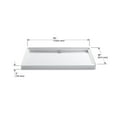 thumbnail image 4 of Kohler K-9928 Groove Shower Receptor 60" X 36" - White, 4 of 6