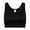Black/Black, variant on SF Minni Childrens Girls Fashion Sports Bra
