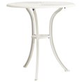 thumbnail image 4 of vidaXL Outdoor Dining Table Garden Patio Table with Glass Top Cast Aluminum, 4 of 20