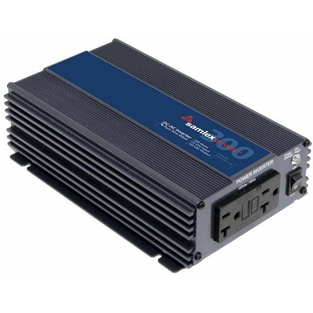 Inversor Samlex de onda sinusoidal pura de 300 W, 24 V
