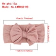 thumbnail image 2 of JM 7 Uds. Diademas para bebé niña, diadema para el pelo, cinta para el pelo con lazo, accesorios para diademas, turbante para niño JM JM, 2 of 5