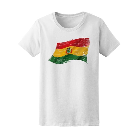 Bolivian Grunge Flag Tee Men's -Image by Shutterstock