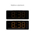 thumbnail image 6 of Multifunction LED Digital Alarm Clock with Temperature Display​​ - ​​Auto-DST Adjustment & Dual Power (USB/Battery)​​ | ​​Adjustable Brightness Night Light​​ for Bedroom/Office, 6 of 6