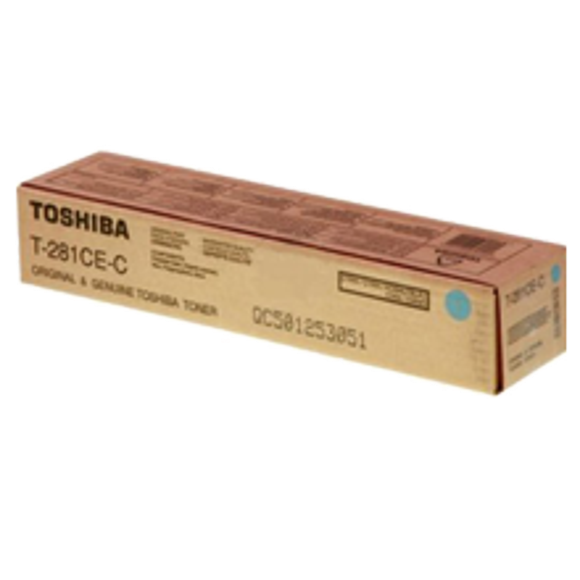 Cartouche de Toner Laser TOSHIBA T281CC Cyan pour TOSHIBA E-Studio 281C