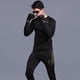 thumbnail image 4 of Conjunto de ropa interior térmica para hombre, ropa interior deportiva larga con forro polar de invierno, secado rápido, 4 of 5