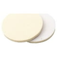thumbnail image 3 of 2Pcs Wool Felt Polishing Pad Wheel for Glass Stainless Steel 4Inch Smile Home, 3 of 8