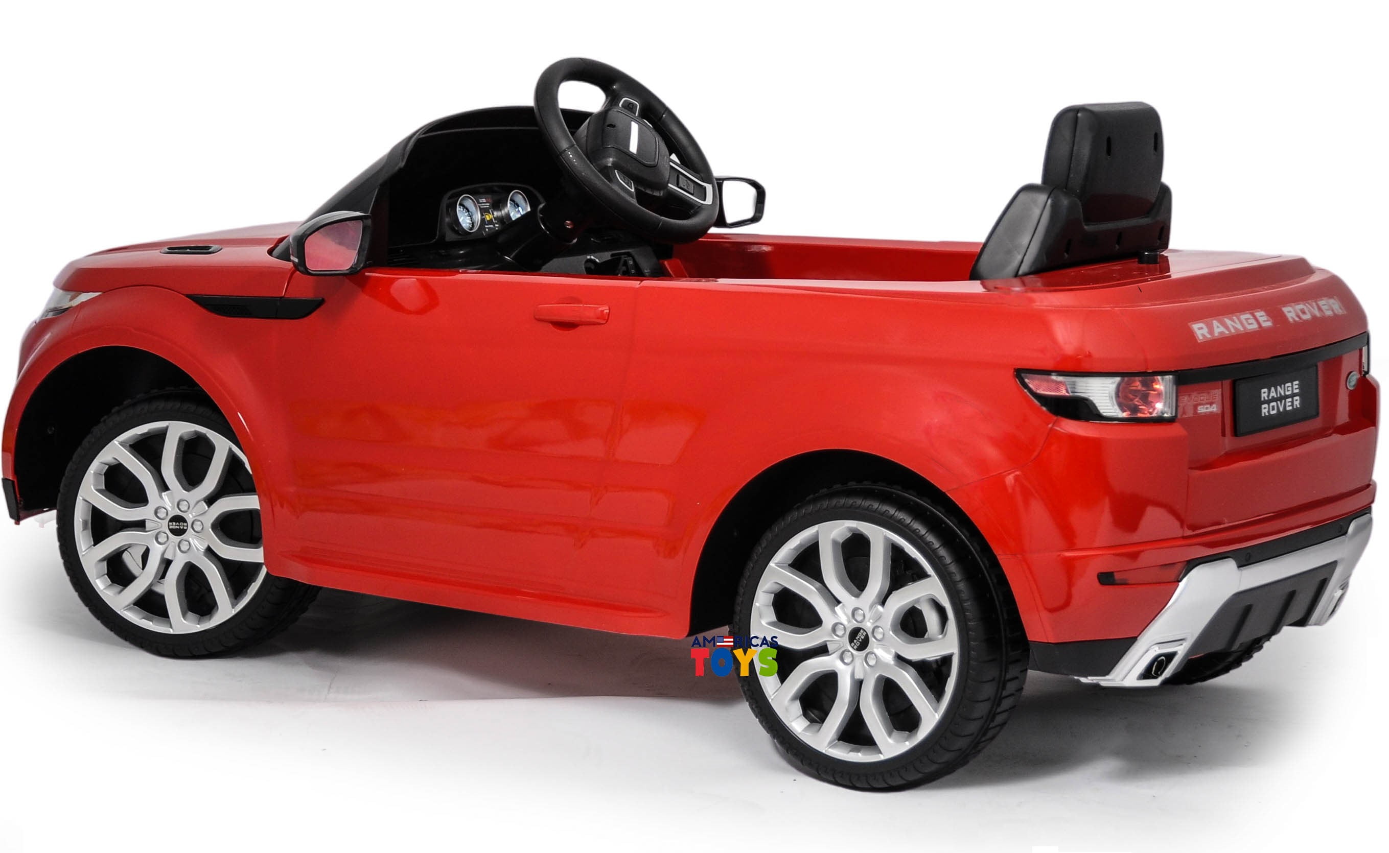 Range Rover Evoque 12V Voiture électrique enfant Rose - Kidsrides