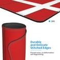 thumbnail image 5 of Danish Flag Square Mousepad Non Slip Rubber Base Mouse Mat For Office Laptop 11.8"X9.8" Inch, 5 of 7
