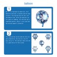 thumbnail image 3 of Balloons Birthday Decor Ornament Thicken Surface Home Decors Snowflake Shape Colorful Birthday Balloon 18 Inch Party Fitting 18 inch Snowflake, 3 of 6