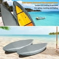 thumbnail image 5 of Waterproof 210D Kayak Cover, 10.2-11.5ft UV Protection Kayak Covers for Outdoor, Universal Canoe Dust Cover, 5 of 8