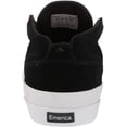 thumbnail image 3 of Emerica Mens Pillar Black White Gold Shoes, 3 of 7