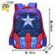 thumbnail image 2 of Mochila para estudiantes de superhéroes, serie Muscle Hero, mochila escolar para niños, mochila ligera, duradera y multifuncional., 2 of 5