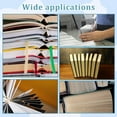 thumbnail image 6 of PH 25 Yards Book Binding Headbands Bookbinding Endbands Bookbinding Tape Cloth Black Book Headband Book Repair Tape for Book Decor Repair Bookbinding Supplies 1/2 Inch Wide Gray, 6 of 6