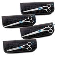 thumbnail image 1 of MPP 5900 Diamond Series Grooming Shears 4 Piece Kit Professional Groomer Scissor Set, 1 of 1