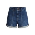 thumbnail image 5 of Time and Tru Women's High Rise Utility Shorts, 3.5" Inseam, Sizes 0-22, 5 of 5