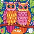 thumbnail image 1 of Ceaco - Groovy Animals - Owls - 750 Piece Interlocking Jigsaw Puzzle, 1 of 6
