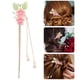 thumbnail image 3 of FELTECHELECTR Soporte para moño de pelo chino, soporte para cola de caballo, palillo para el cabello con perla, 3 of 5