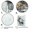 thumbnail image 3 of Designart "Port Maritime silence II" Nautical & Beach Canvas Art Print, 3 of 5