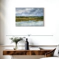thumbnail image 3 of Elephant Stock May Skies I Wall Art - Horizontal Canvas Wall Art - Living Room Wall Decor - Abstract Canvas - Blue And Green Decor By Ethan Harper - 30" x 20", 3 of 8