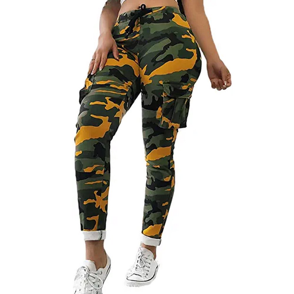 hollister camo joggers women