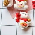 thumbnail image 5 of Figura de gato de la suerte, adorno de gato de la suerte que agita el brazo, adorno de gato de la suerte que agita el brazo, innovación moderna, 5 of 5