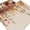 Orange Light Beige, variant on Orange Botanical Large Area Rugs for Bedroom Living Room, Soft Non Slip Carpet Bedside Rug, Watercolor Leaf Fall Thanksgiving Rectangular Floor Cover Kitchen Accent Rug 3'x5' for Dining Room/Office