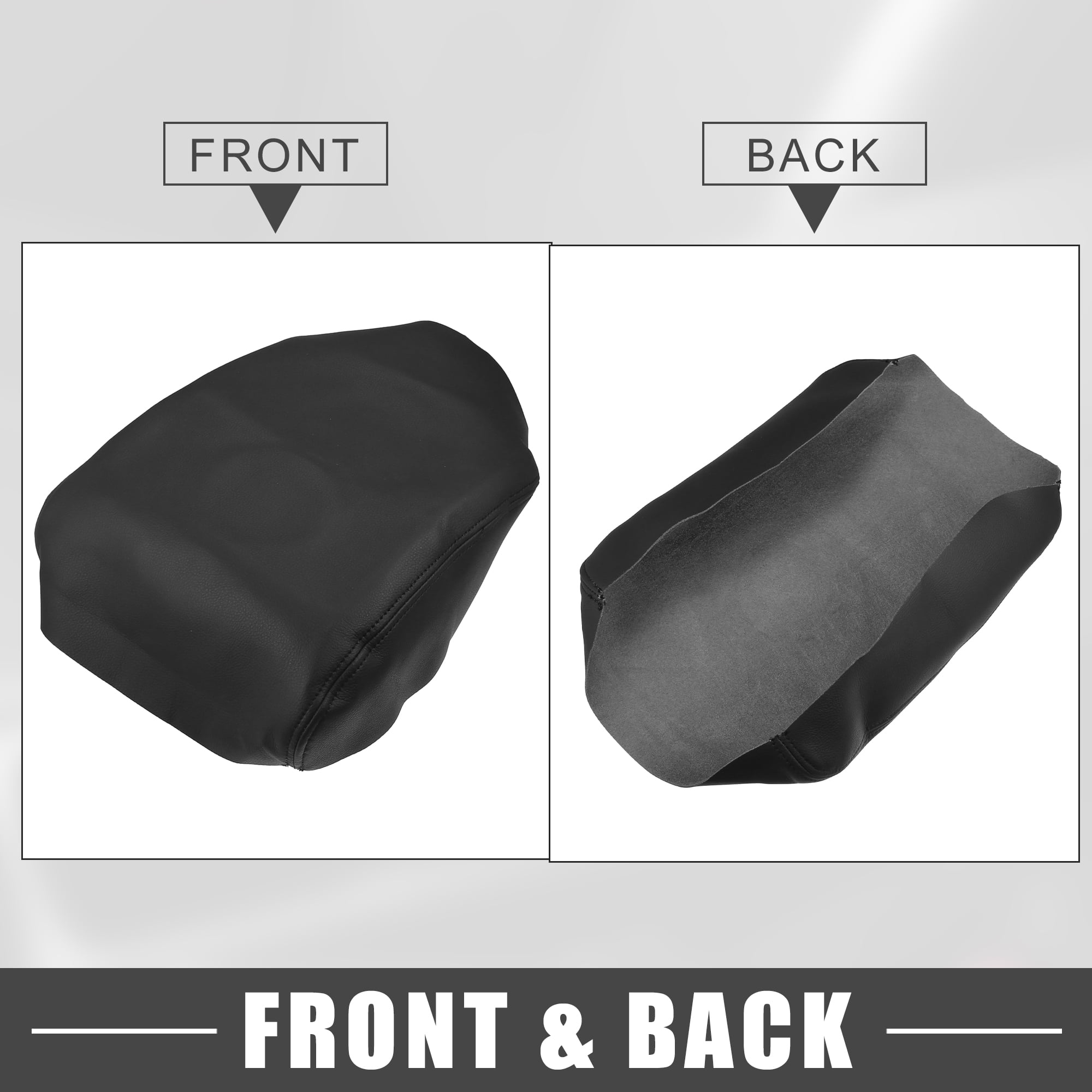 Leather Center Console Lid Armrest Cover For Honda Ridgeline 2006 2007-2014