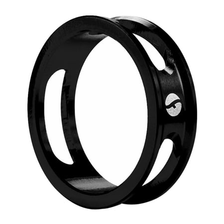 Stem Headset Spacer Front Stem Fork Washer 1/8-Inch Stem - Performance Aluminum Alloy - Easy to Install - Various Colors Black