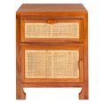 thumbnail image 2 of SAFAVIEH Dave Coastal 1 Drawer 1 Door Nightstand, Natural, 2 of 7