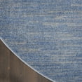 thumbnail image 4 of Nourison Essentials Indoor/Outdoor Blue/Grey 8' x round Area Rug, (8 Round), 4 of 11