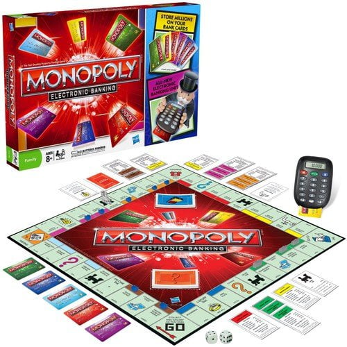 Defekt monopoly banking kartenleser Hasbro E8978156