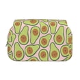 thumbnail image 2 of Sikiie Cute Avocado Print Flip Double-layer Pencil Case, All-purpose Stationery Bag for Study and Office, Zipper Design, Unisex, 2 of 7