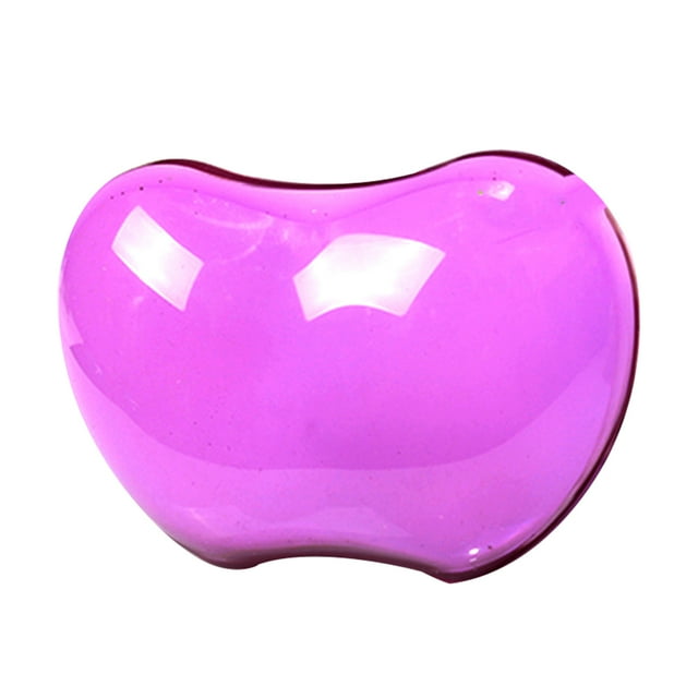 Tapis de Souris Antidérapant Violet avec Repose-Poignet pour Protection en Silicone Grande Taille