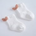 thumbnail image 2 of Babies' Toddler Socks Skin-friendly And Breathable Babies' Cozy Cotton Socks Simple And Sweet Babies' Non-skid Socks Nine Colors Exquisite Workmanship, 2 of 5