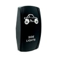 thumbnail image 3 of OZ-USA UTV Switch Cover | Side Lights | Standard Rocker Switch Size | Automotive, Boat, Utility, 3 of 6