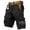 Black@GC@, variant on CONZONE Mens Baggy Cargo Shorts Letter Graphic Y2K Elastic Waist Drawstring Cargo Shorts for Men Lightweight Relaxed Fit Summer Workout Shorts With Pockets