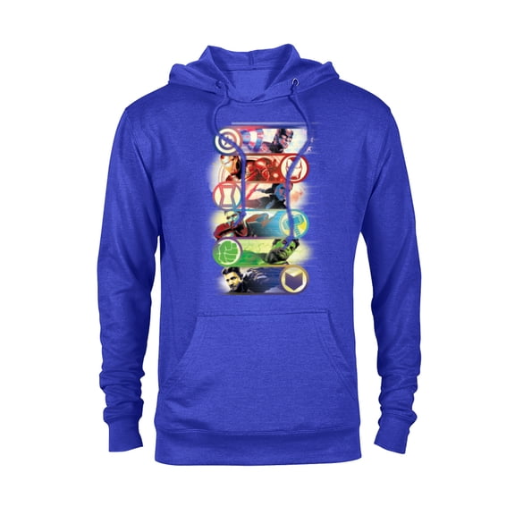 Marvel Avengers: Endgame Super Heroes Team Up - Pullover Hoodie for Adults - Customized-Royal Heather