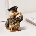 thumbnail image 4 of Liquidation & Promo, Veterans Tribute Duck Ornament, Ceramic Material, Hand-Painted Design, 4-inch Size, for Home Decor, Military Gift, Ornamental Home Accent, Family Room Decor Akmoler Under 25, 4 of 9