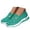 Green, variant on Women's Woven Orthopedic Breathable Soft Shoes Arch Support, Diabetes Foam Shoes Walking Anti-Skid Sports Shoes