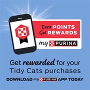 Purina Tidy Cats LightWeight Clumping Cat Litter, Glade Clean Blossoms Scent, 17 lb Pail
