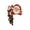 Santa Claus, variant on Diceymbol 9.84 Inch Christmas Gnome Door Frame Corner Decoration, Scandinavian Gnome Doorway Decor with Knit Hat Evergreen Pinecones Holly and Berries for Home