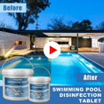 thumbnail image 2 of Comprimés de Chlore 1/2 Livre Multi-Fonction Dissolution Lente Effet Durable pour Piscines et Spas Propres, 2 of 5