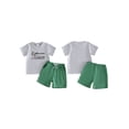 thumbnail image 2 of BemeyourBBs Toddler Baby Boy Duck Hunting Fishing Outfit Infant Baby Boys Summer Clothes Casual Bear Fish Duck Animal Print Short Sleeve T Shirt Tops and Shorts 2 Pcs Set, 2 of 9